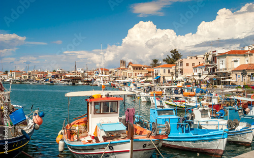 Port in Aegina © milosk50