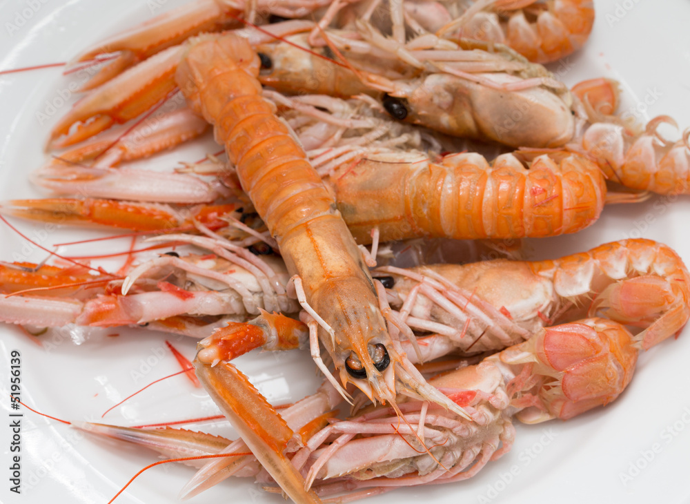 plate of crayfish