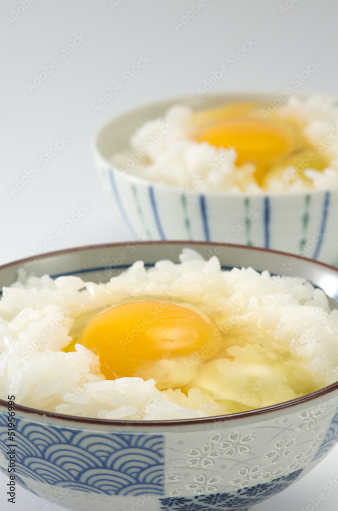 卵かけご飯ペア 卵かけご飯ペア