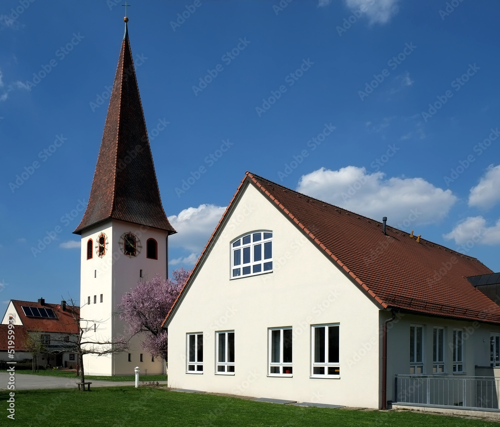 Johanneskirche in Burgthann. Johanneskirche in Burgthann.