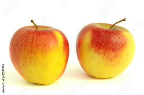 Yellow Red Apples