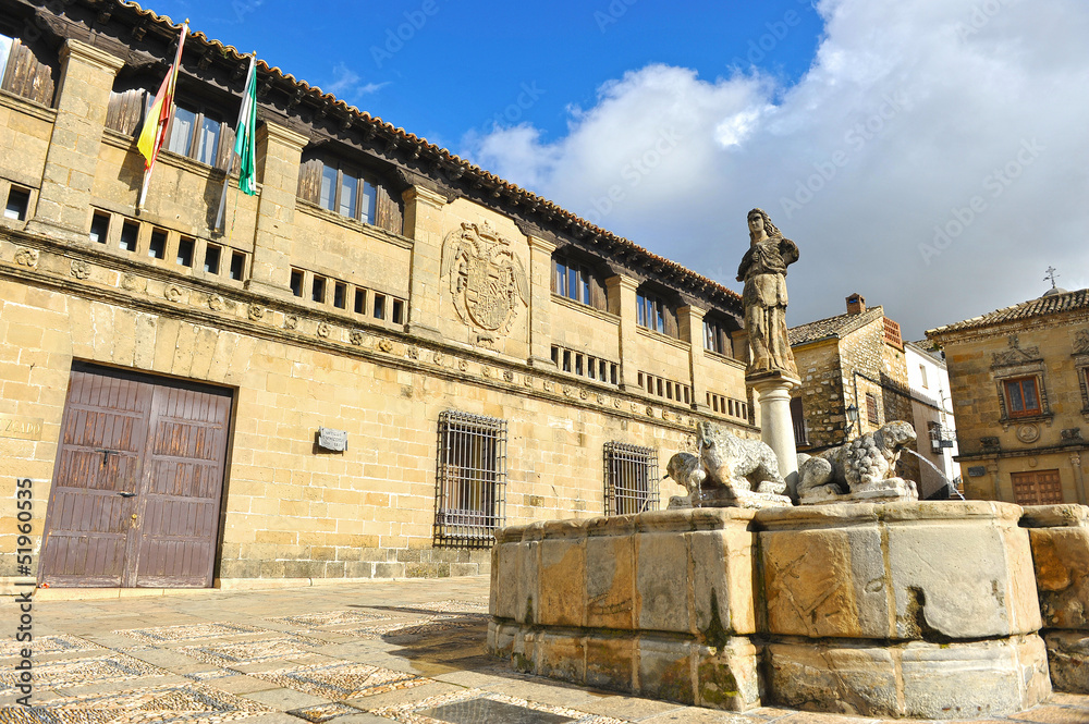 Obraz premium Fuente de los Leones, Baeza