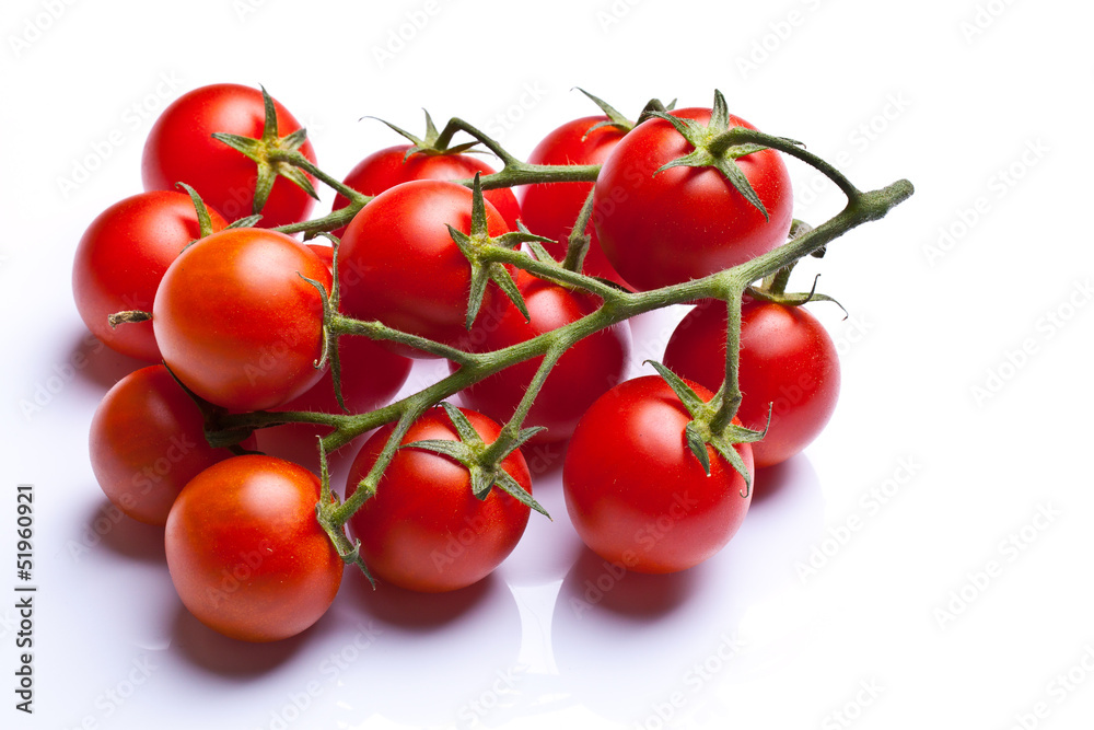 Closeup of tomatoes 