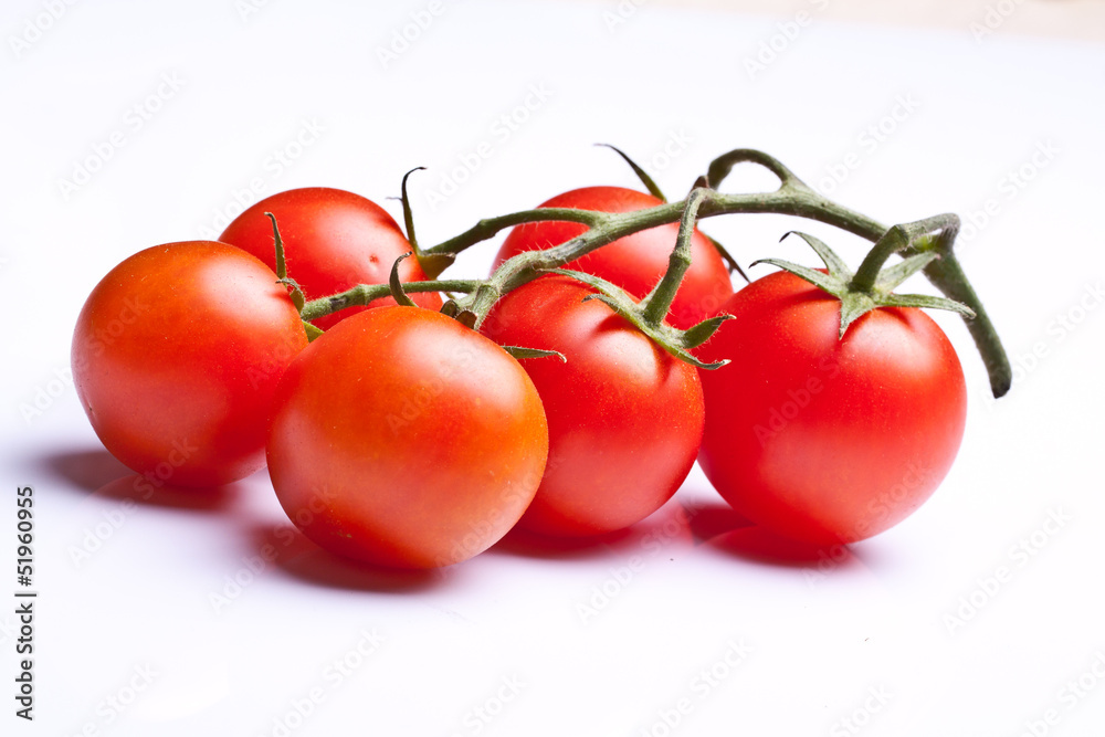 Closeup of tomatoes 