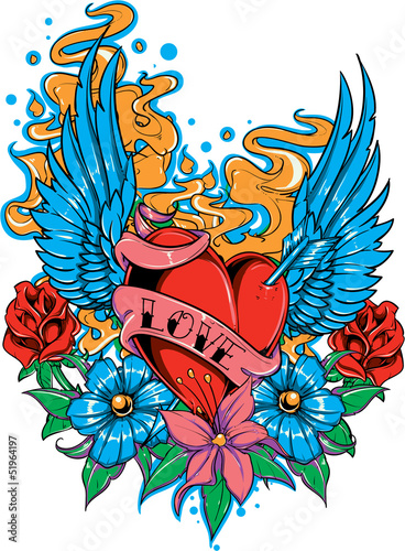 Tattoo flowers