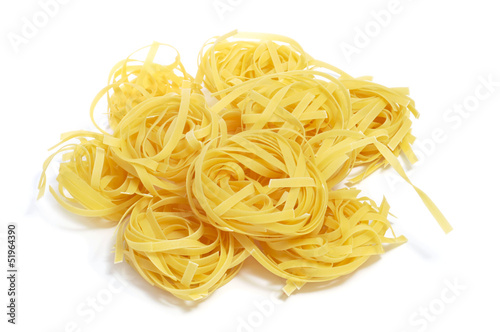 uncooked tagliatelle