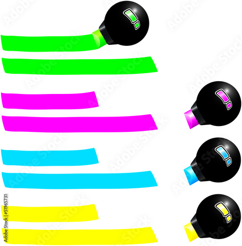 Fluorescent Marker ( Leuchtstifte )