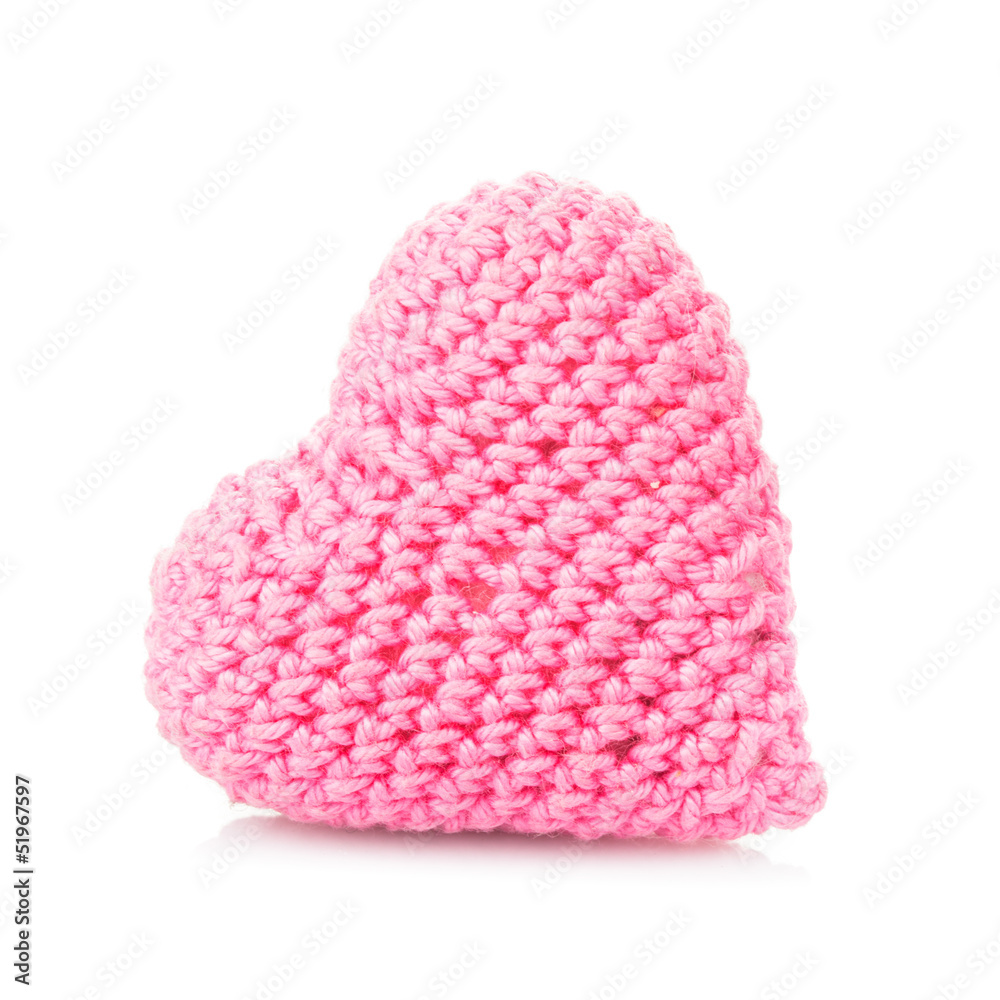 Crochet lovely heart