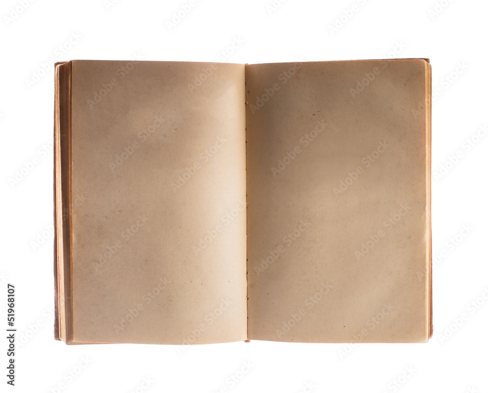 Old book isolated Old book isolated