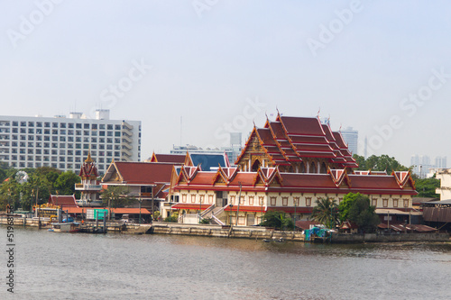 Temple waterfront