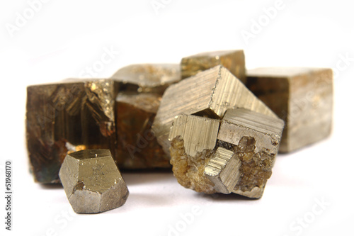 golden cubes