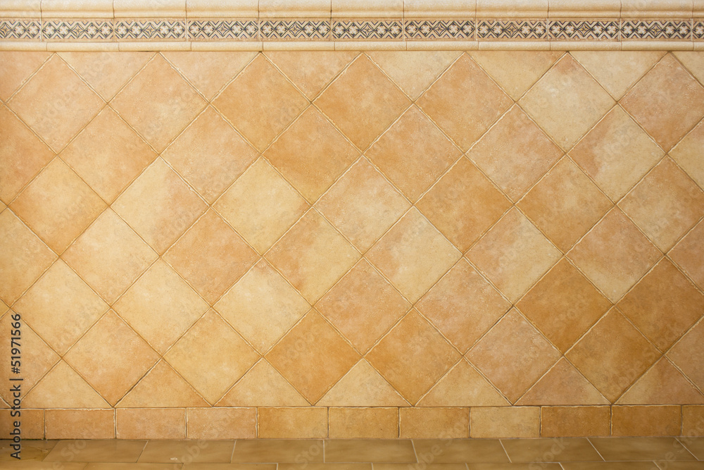 Pared de azulejos