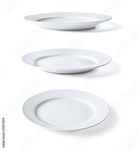 Canvastavla white plate