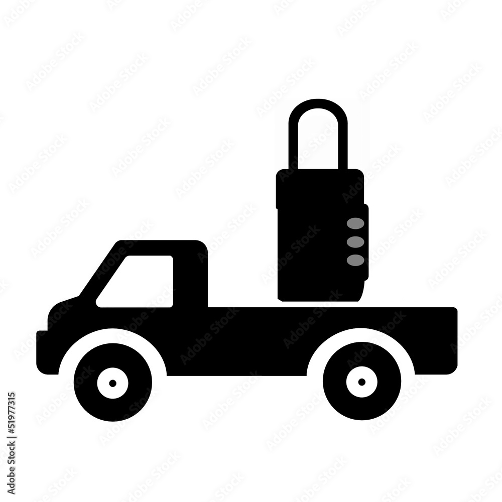 Cadenas dans un camion Cadenas dans un camion