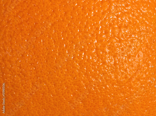 Texture of orange peel © kingan