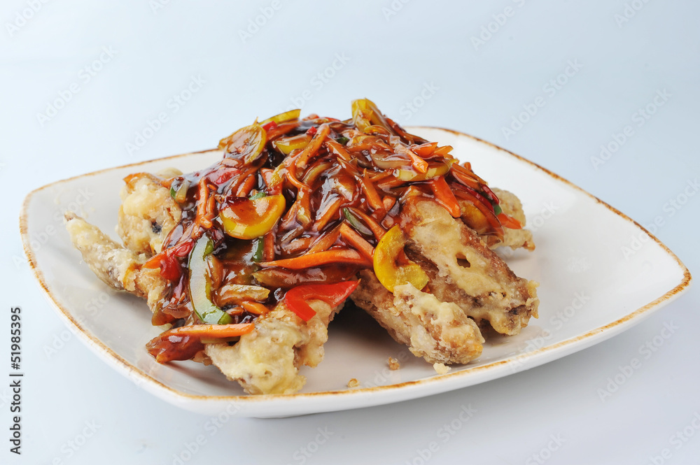 chicken with red sauce chicken with red sauce
