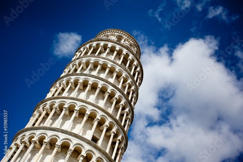 Leaning Tower, Pisa, Italy Fototapet