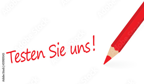 Testen Sie uns!