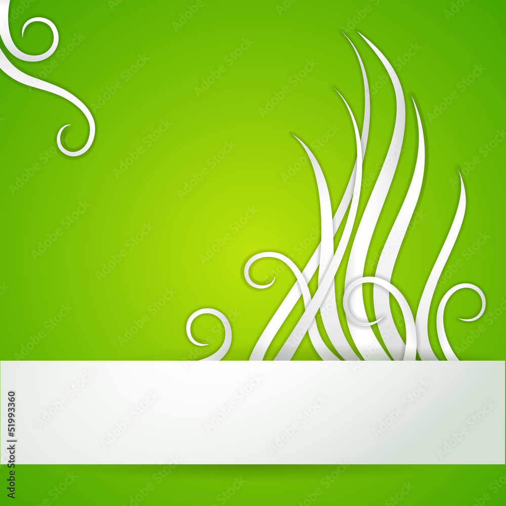 vector illustration of spring background with fresh leaf vector illustration of spring background with fresh leaf