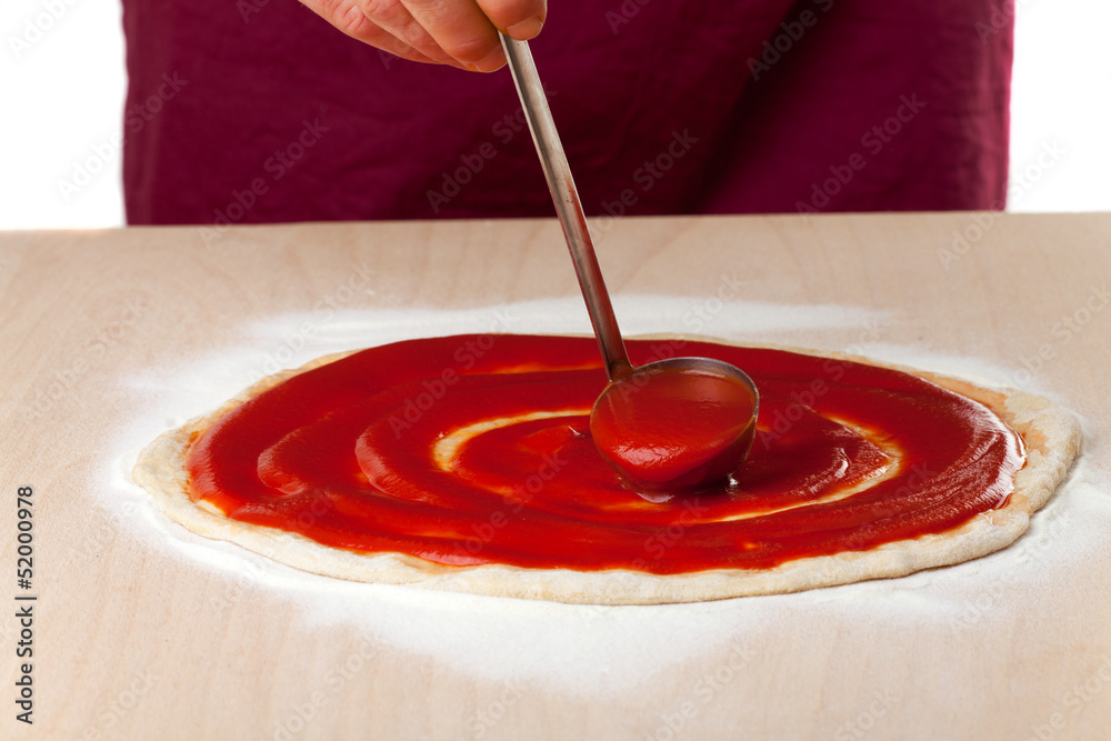 Pizza backen Pizza backen