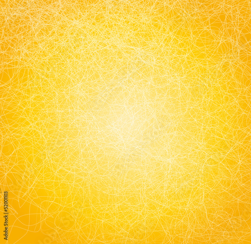 Vector illustration with yellow abstract background.