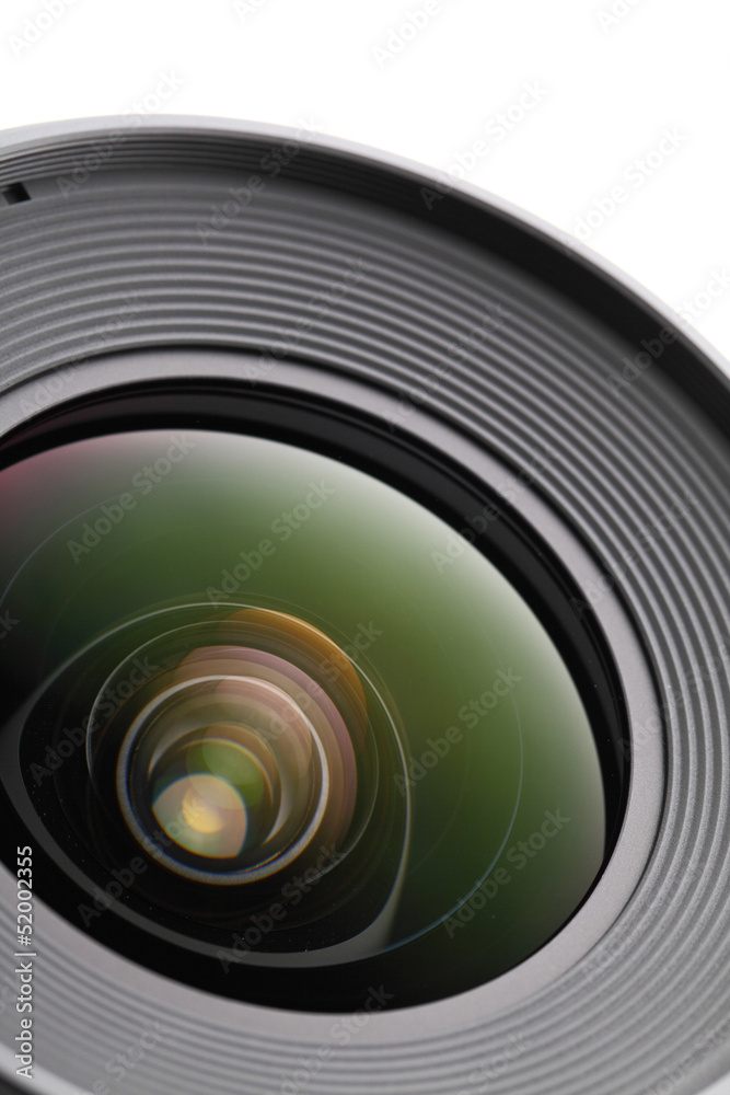 Fototapeta premium photo lens closeup