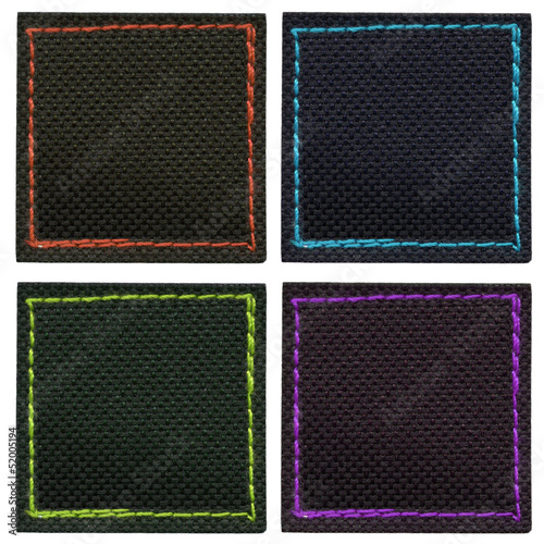 Blank textured label