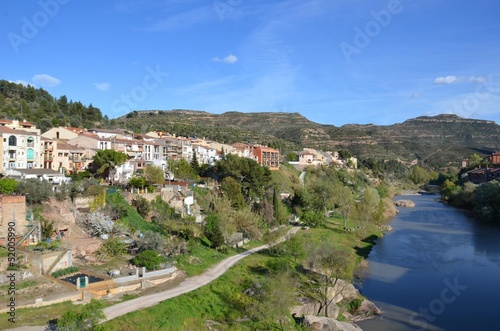 Monistrol de Montserrat, vue du pont