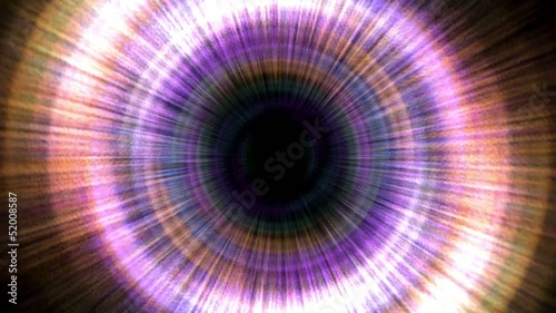 Hypnotic colorful swirling vortex