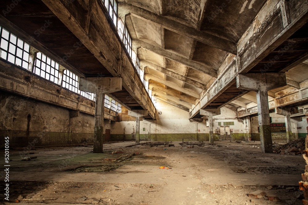 Obraz premium Old factory