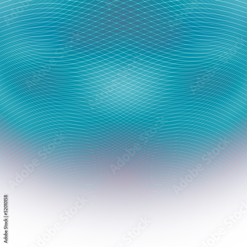 Blue abstract lines and light background.