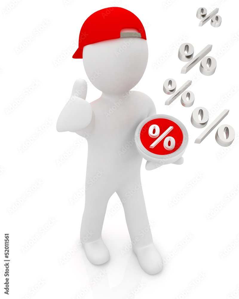 Best percent! 3d man keeps the most beneficial interest! Best percent! 3d man keeps the most beneficial interest!