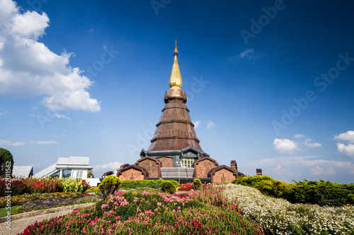 naphamethanidon pagoda chiangmai Thailand