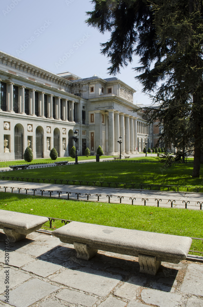 Fototapeta premium Prado Museum. Madrid. Spain.