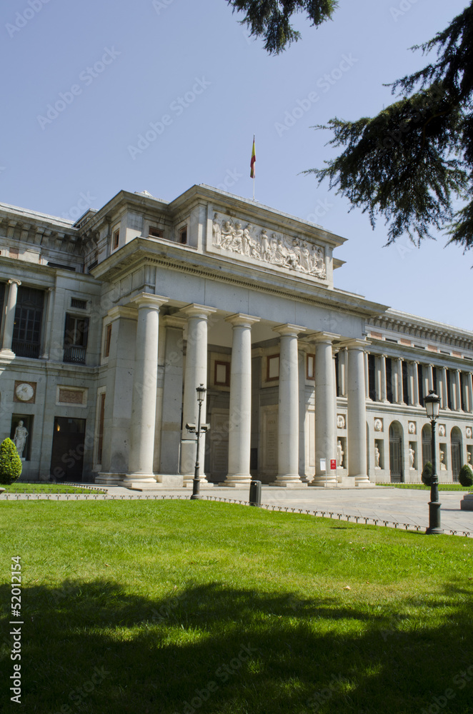 Obraz premium Prado Museum. Madrid. Spain.