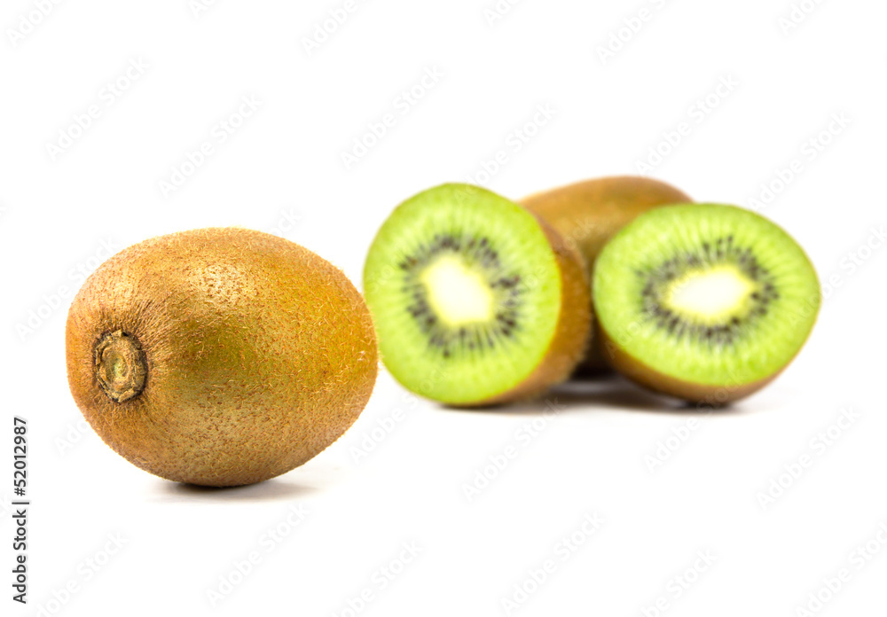 kiwi fruit isolated on white background kiwi fruit isolated on white background