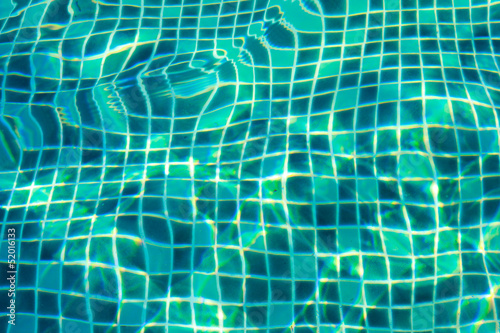 Blue pool water background