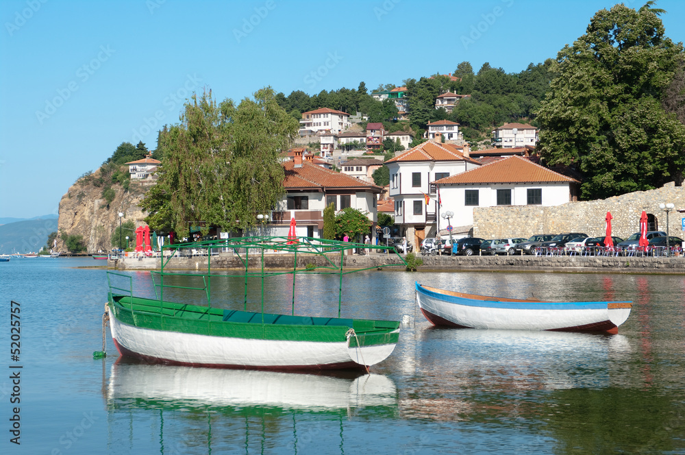 Ohrid Town on Ohrid Lake, Republic Of Macedonia