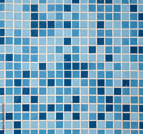 Texture of colored tiles