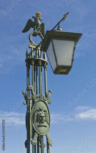 St. Petersburg, street lamp