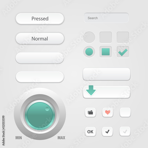 User interface elements set