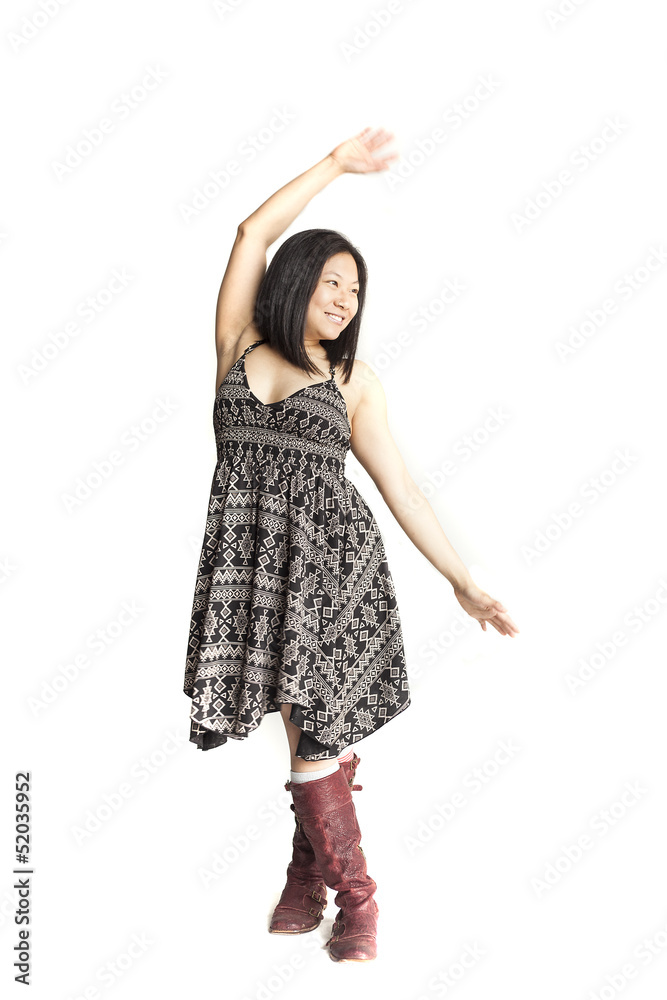 Beautiful Young Woman with Brown Hair and Eyes Beautiful Young Woman with Brown Hair and Eyes