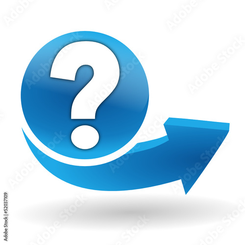 question sur bouton web bleu