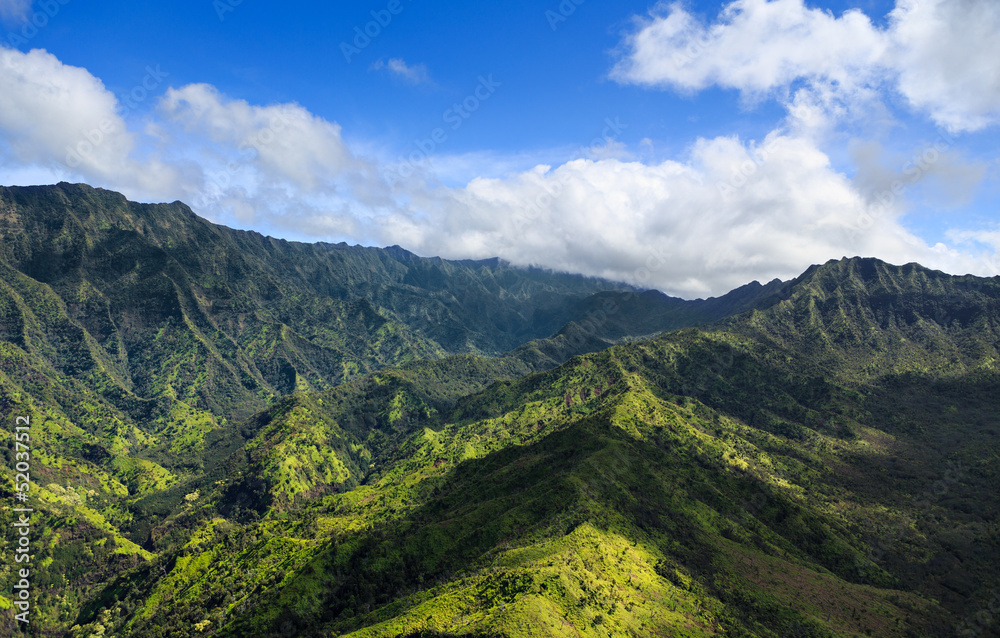 Fototapeta premium Kauai Bujny tropikalny krajobraz