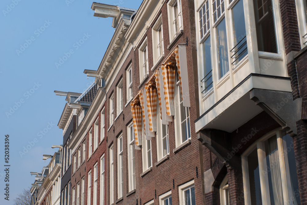 Typische Gebäude in den Niederlanden