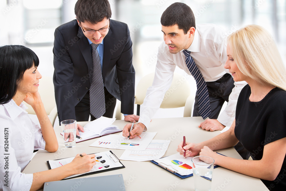 Fototapeta premium Young students