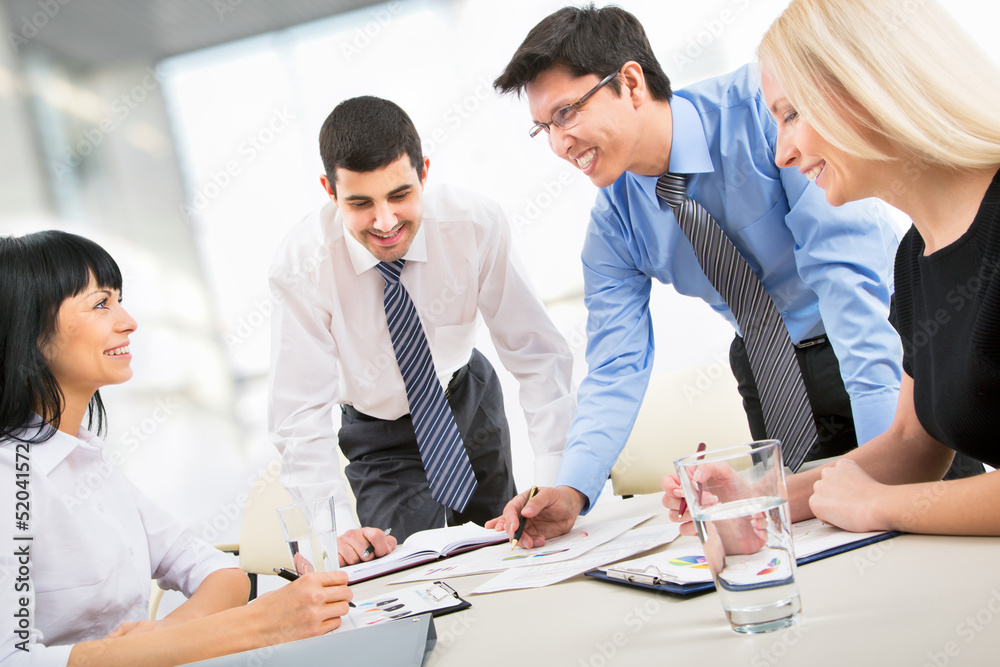 Fototapeta premium Young students