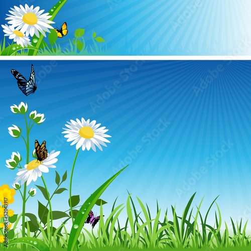 Flower Banner
