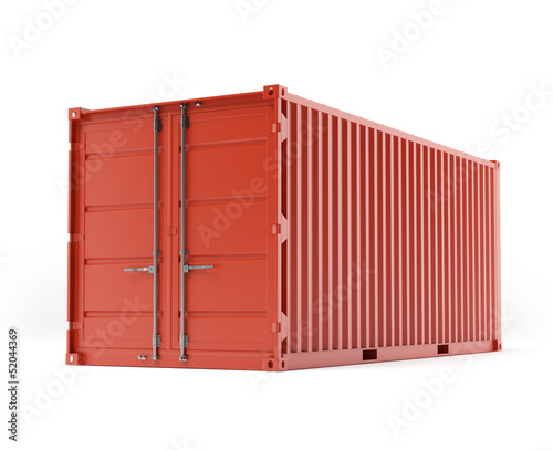 Red container