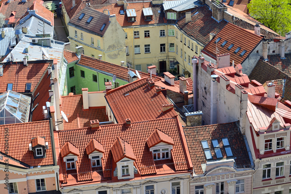 The Old Town of Vilnius, Lithuania